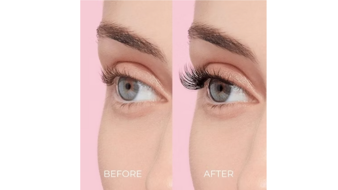 Load image into Gallery viewer, imPRESS Press-On Falsies Eyelash Clusters Kit Natural Black
